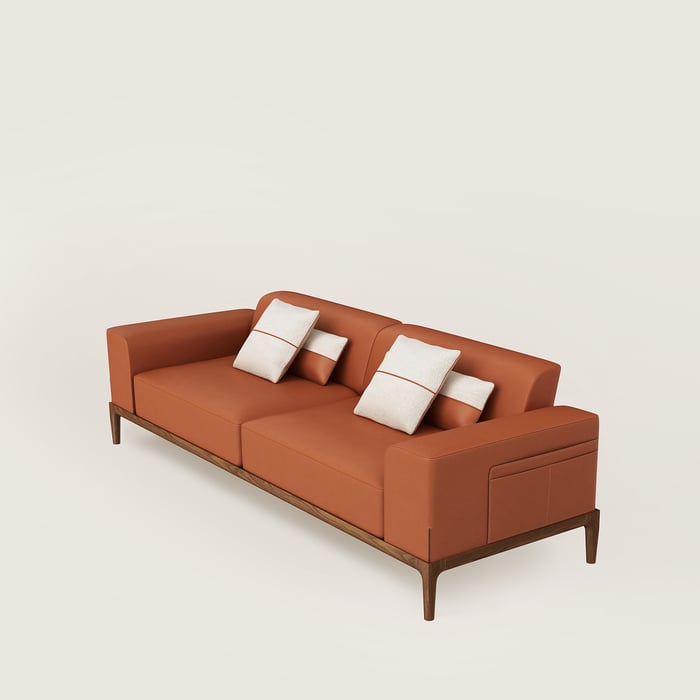 Fauve Sofa Sellier 2-seater