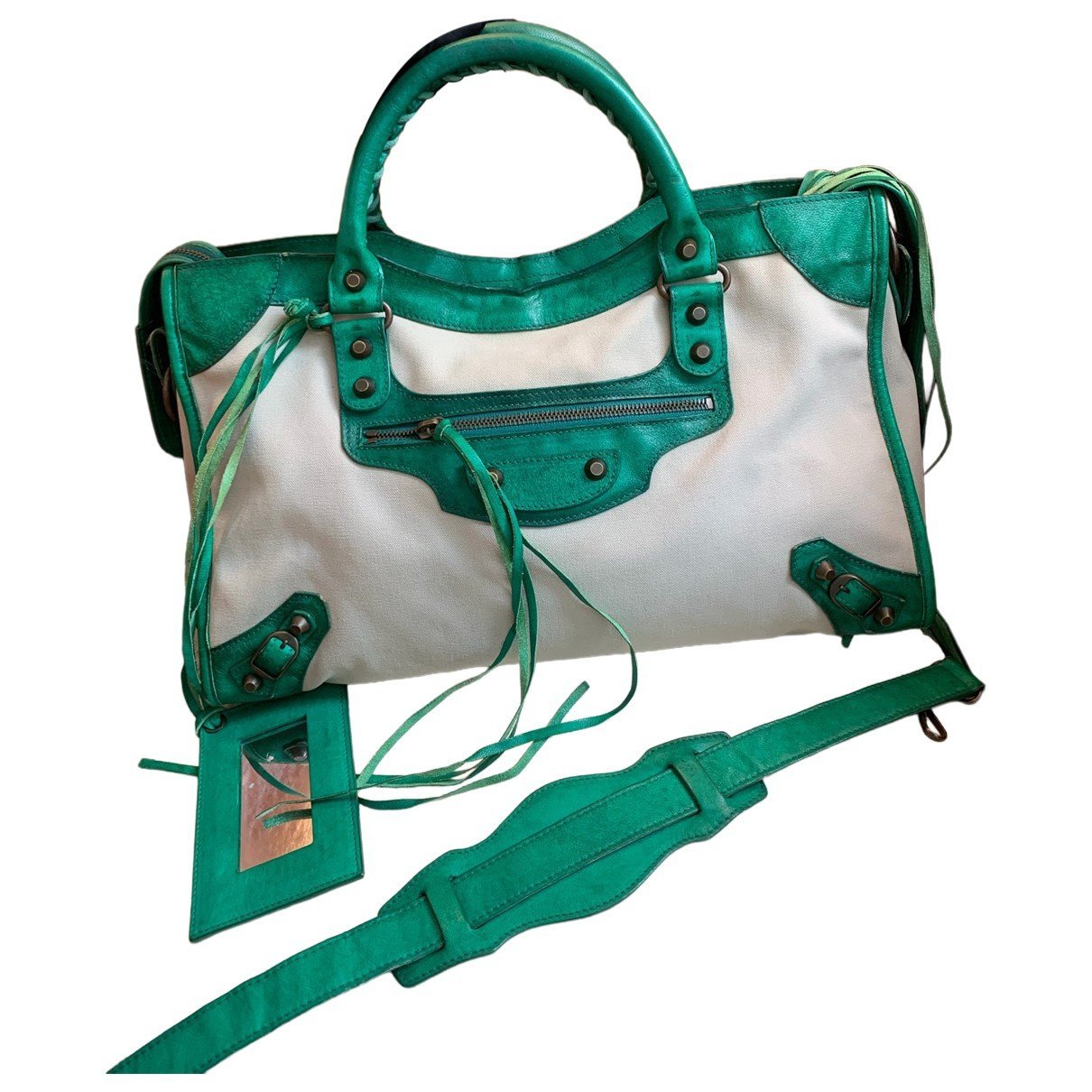 City cloth handbag