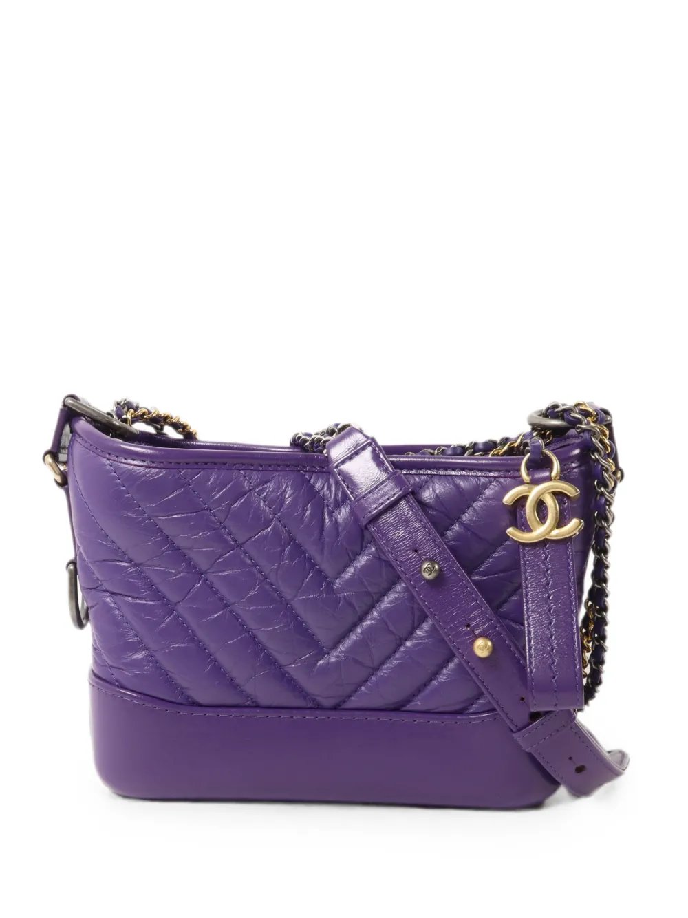 small Gabrielle Chevron shoulder bag