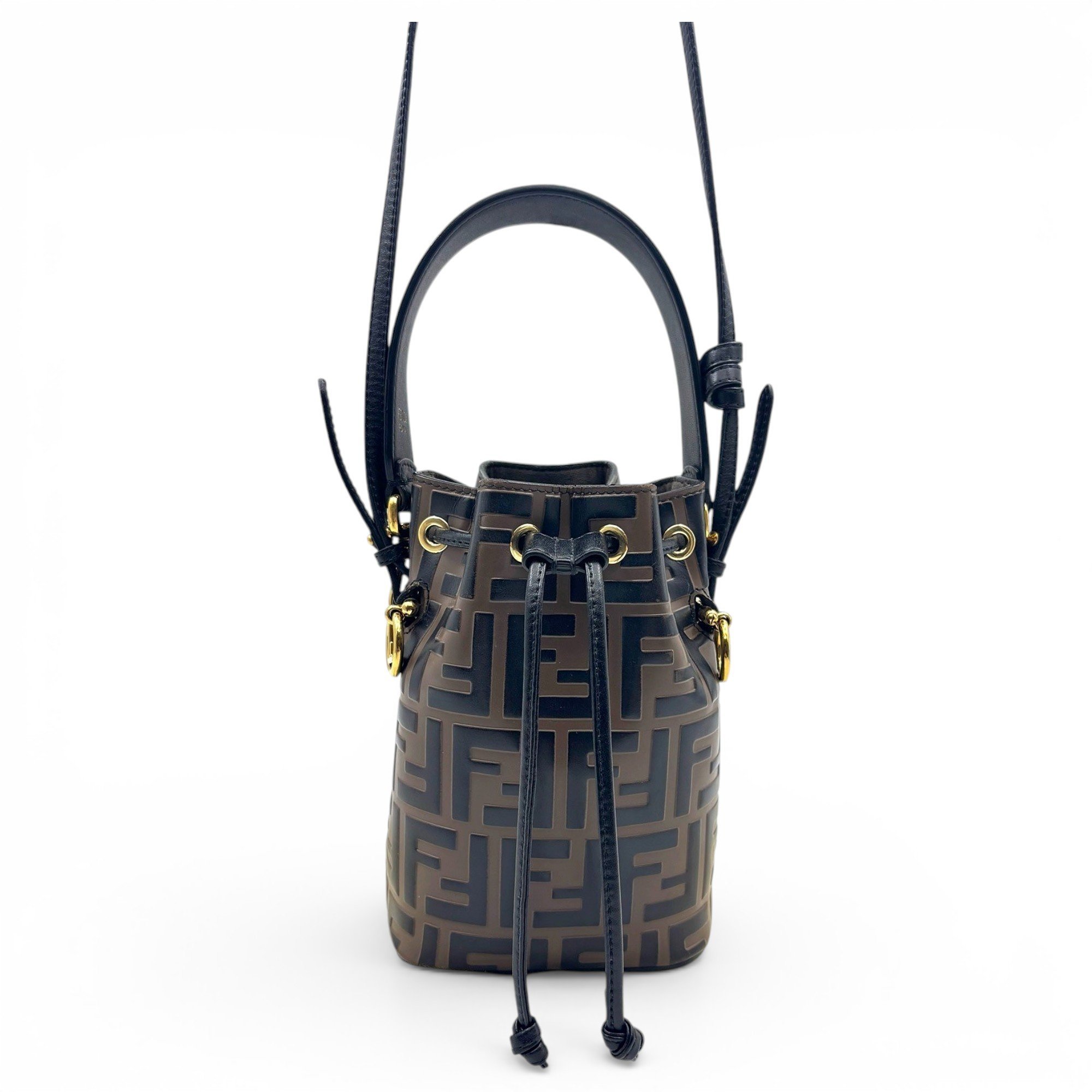 Mon Trésor leather handbag
