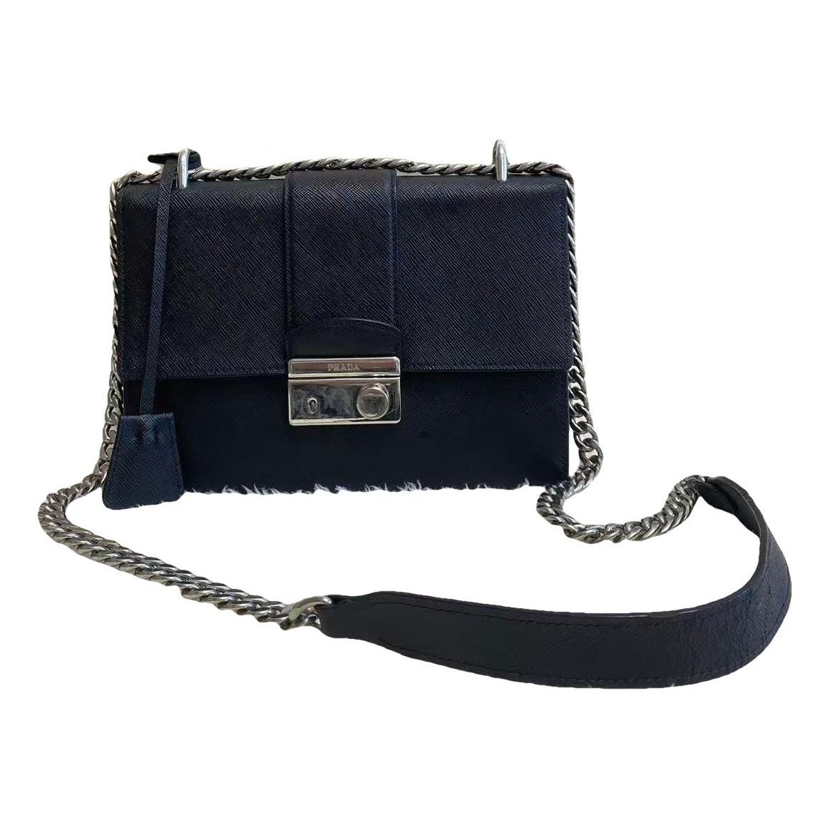 Leather crossbody bag