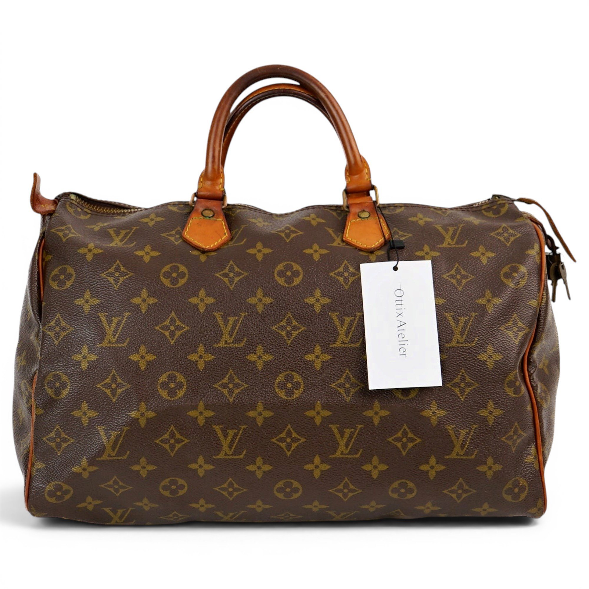 Louis Vuitton Speedy leather handbag