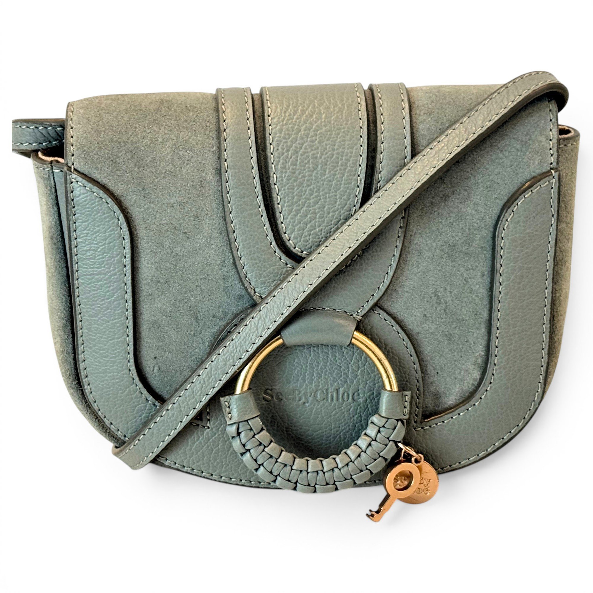Leather crossbody bag