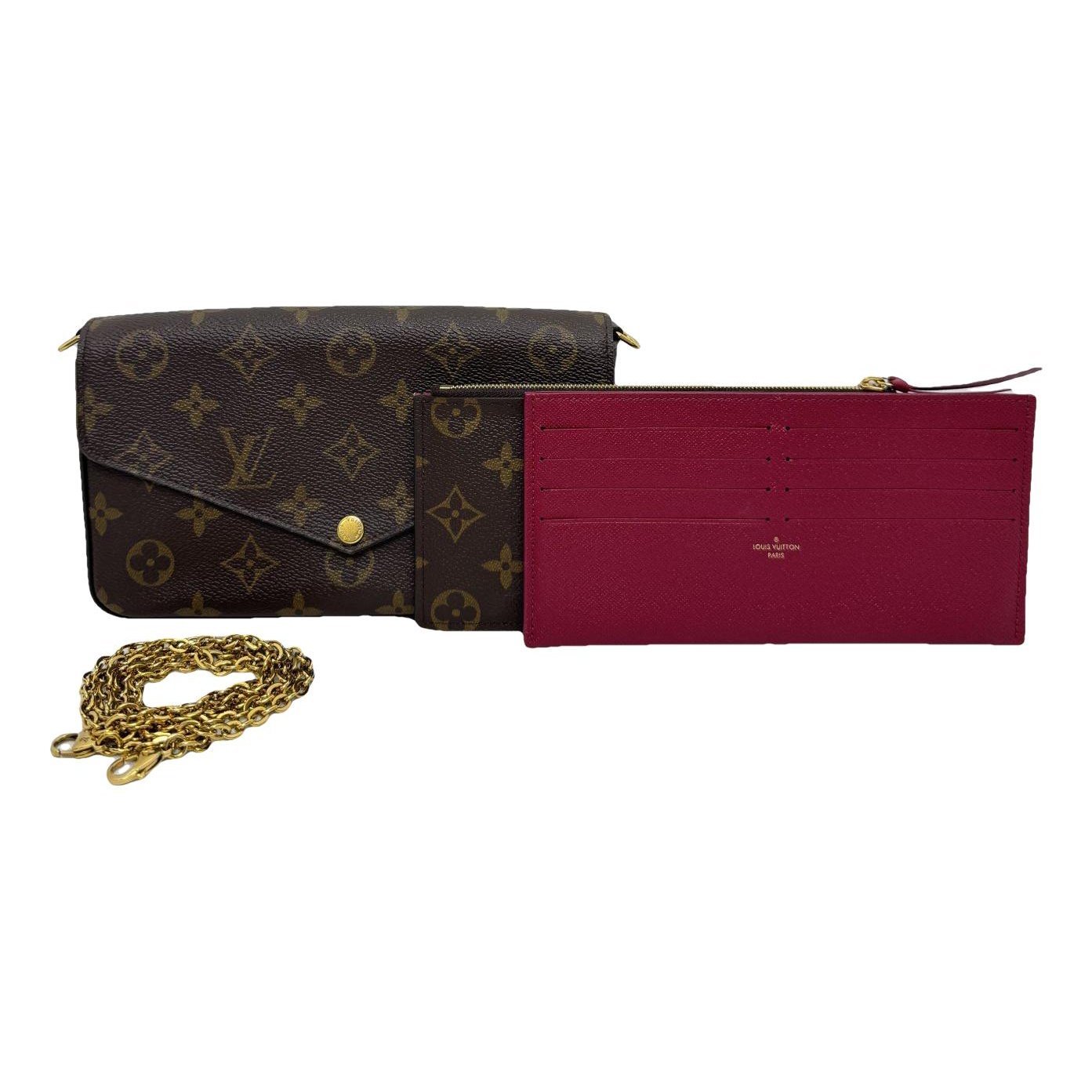 Félicie leather crossbody bag