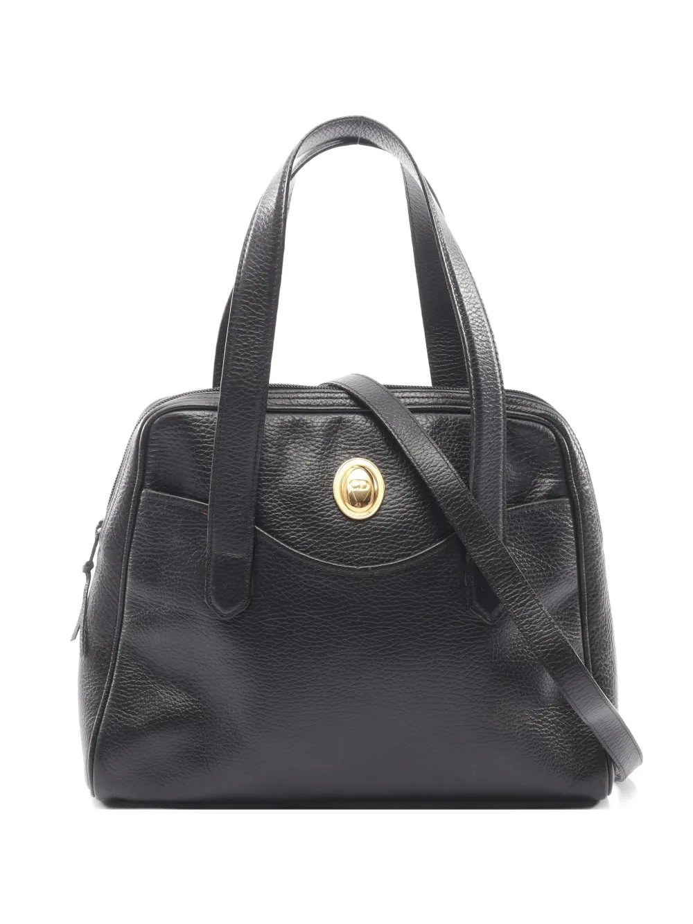 2000s CD logo-plaque shoulder bag