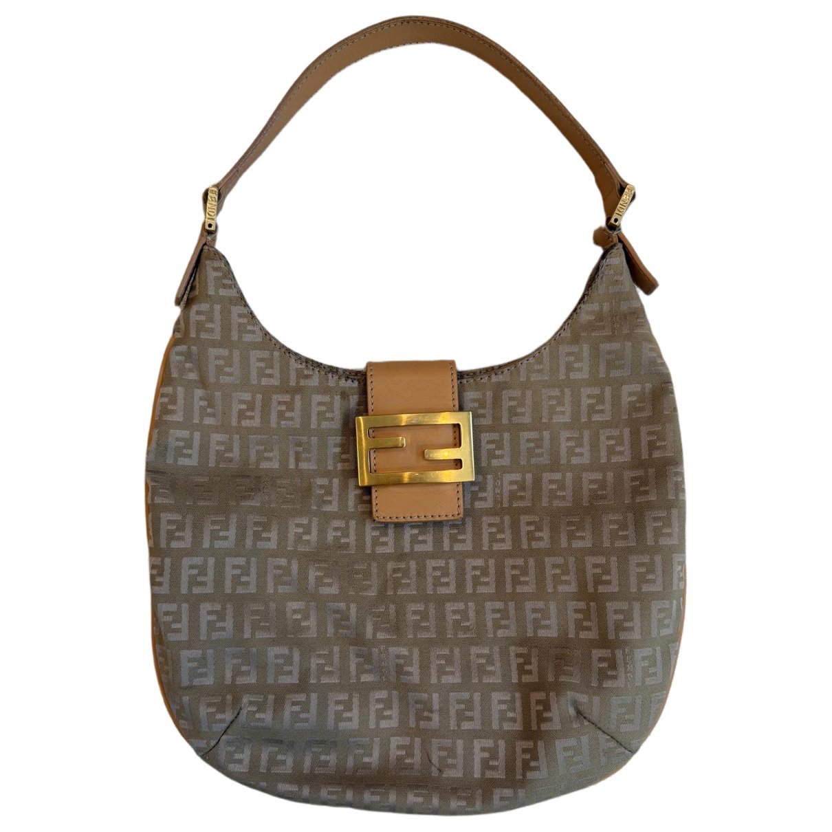 Fendigraphy cloth handbag