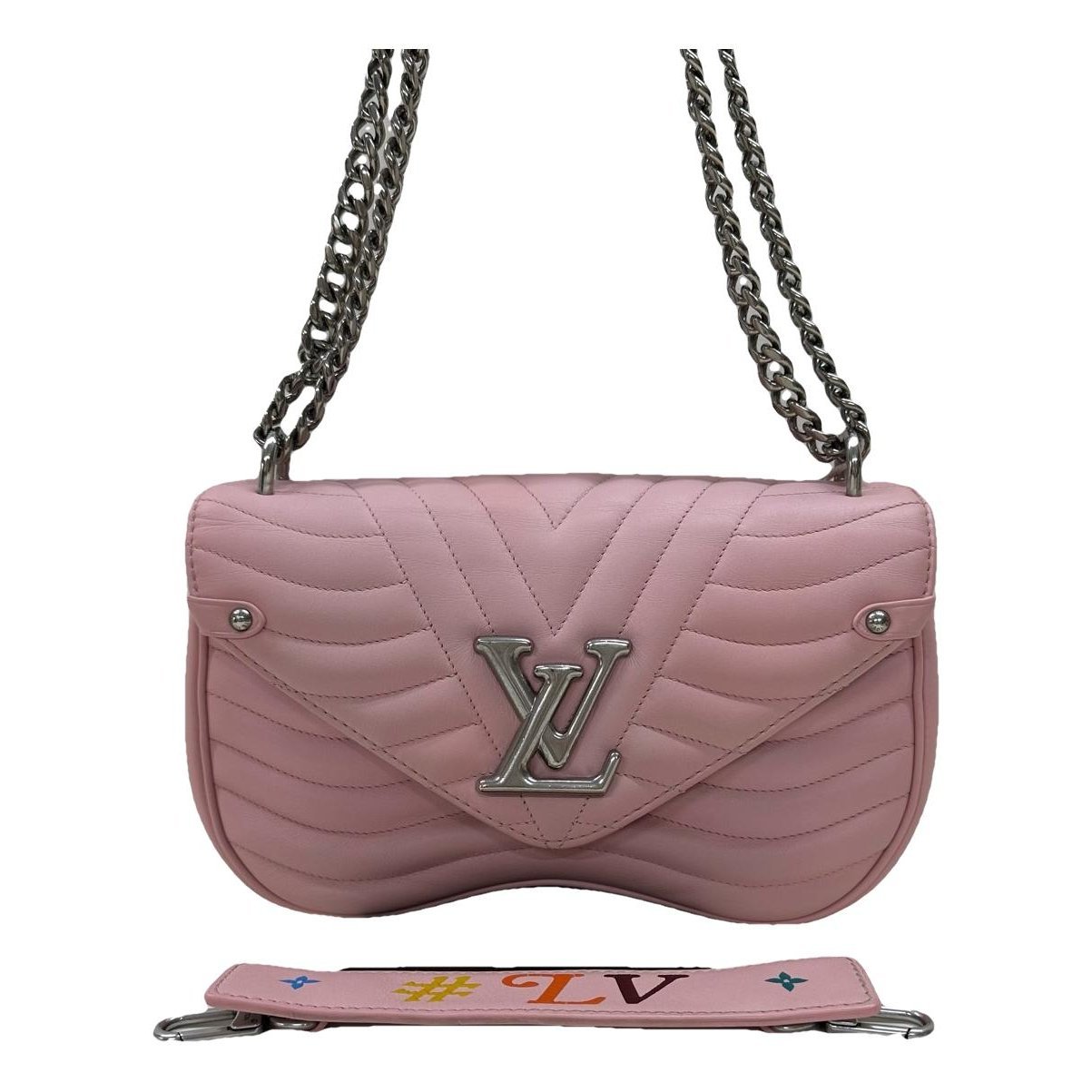 New Wave leather handbag