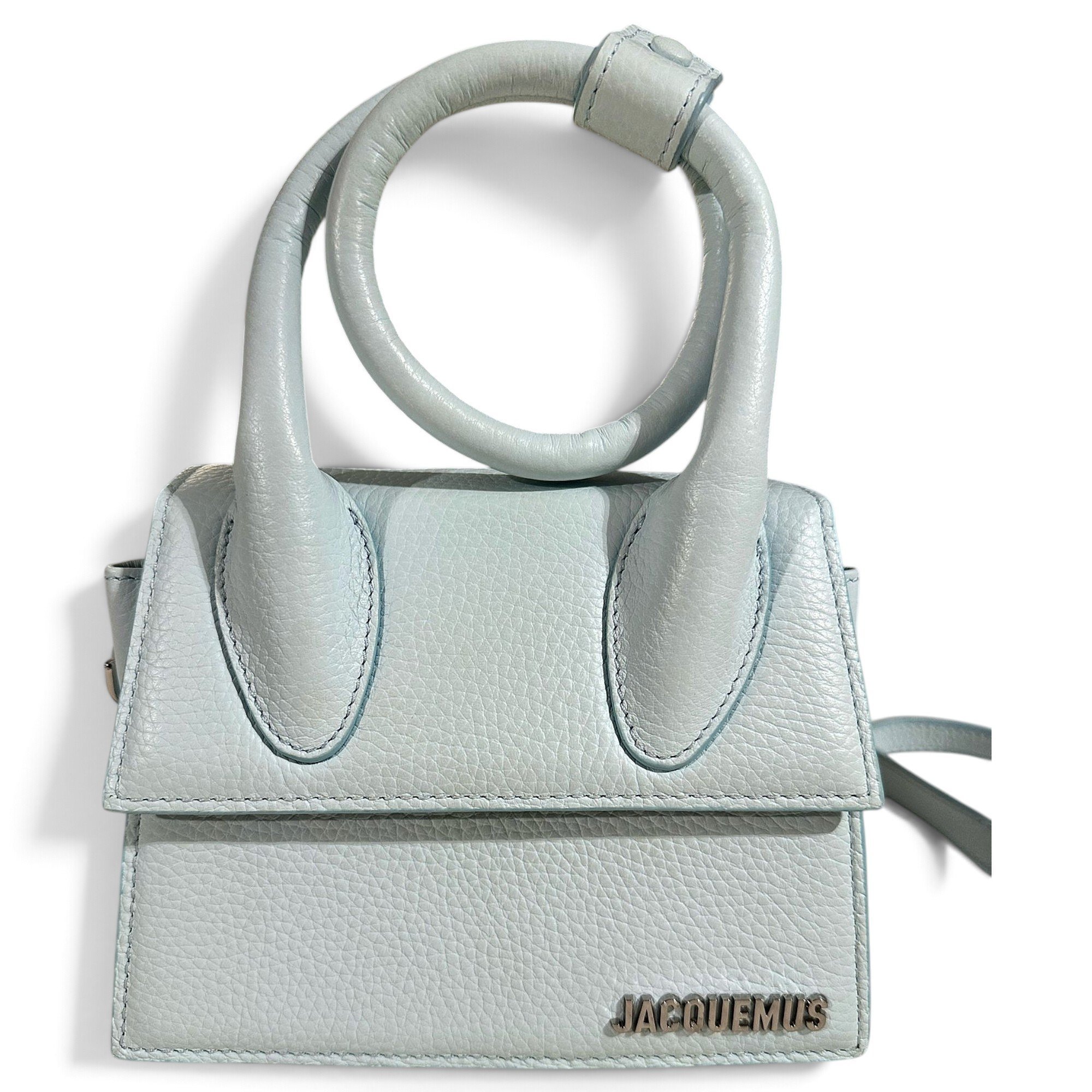 Le Chiquito Noeud leather crossbody bag