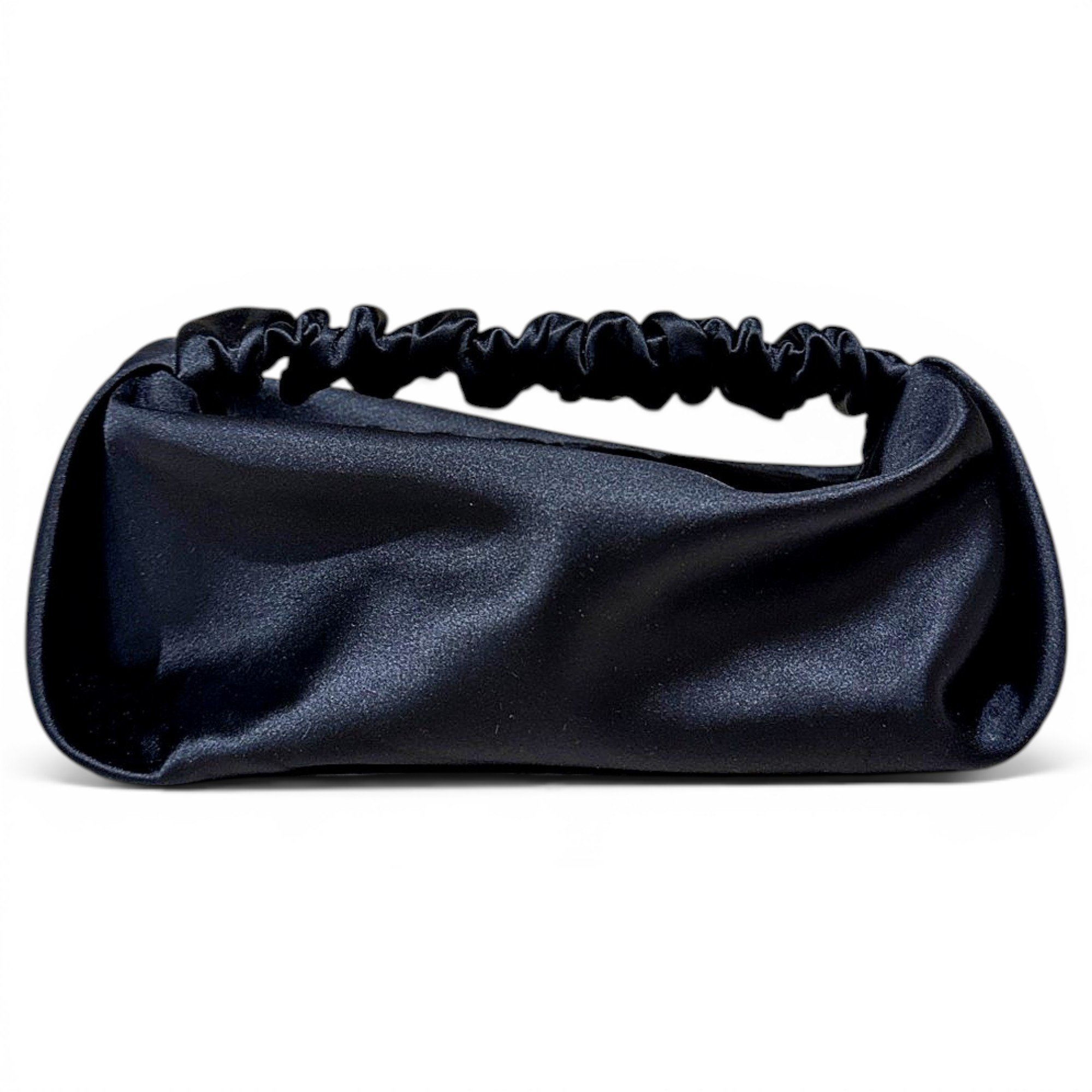 Silk clutch bag