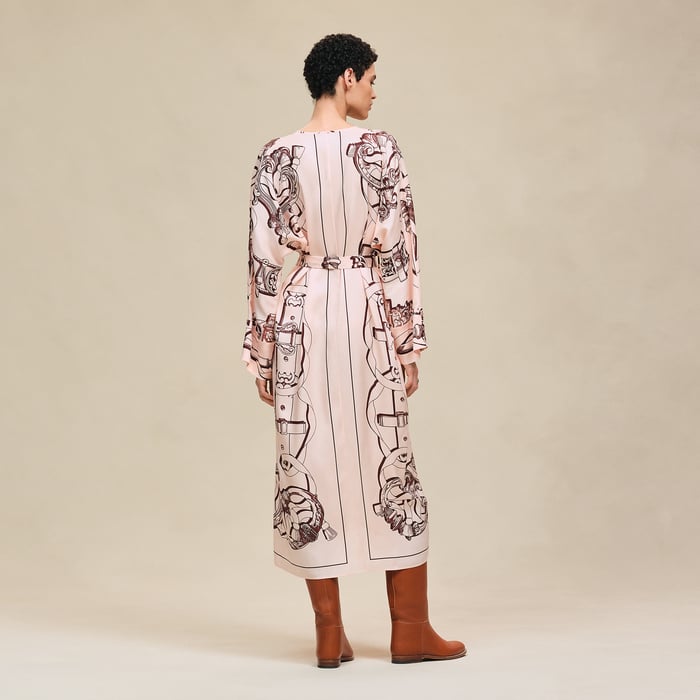 Rose Opaline "Ferronnerie Remix" Caftan