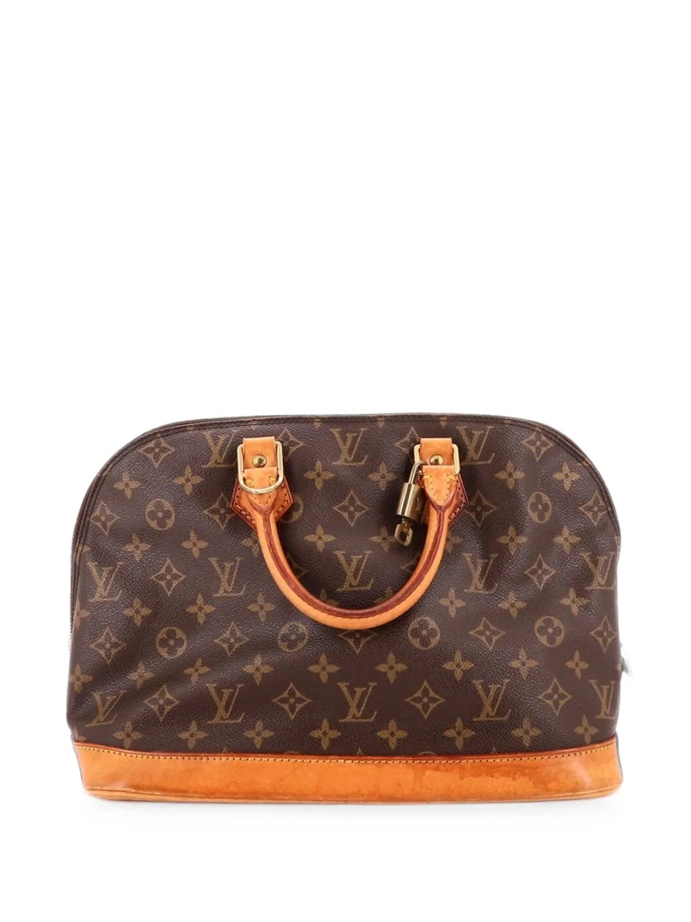 Vintage Alma Handbag Monogram Canvas PM satchel