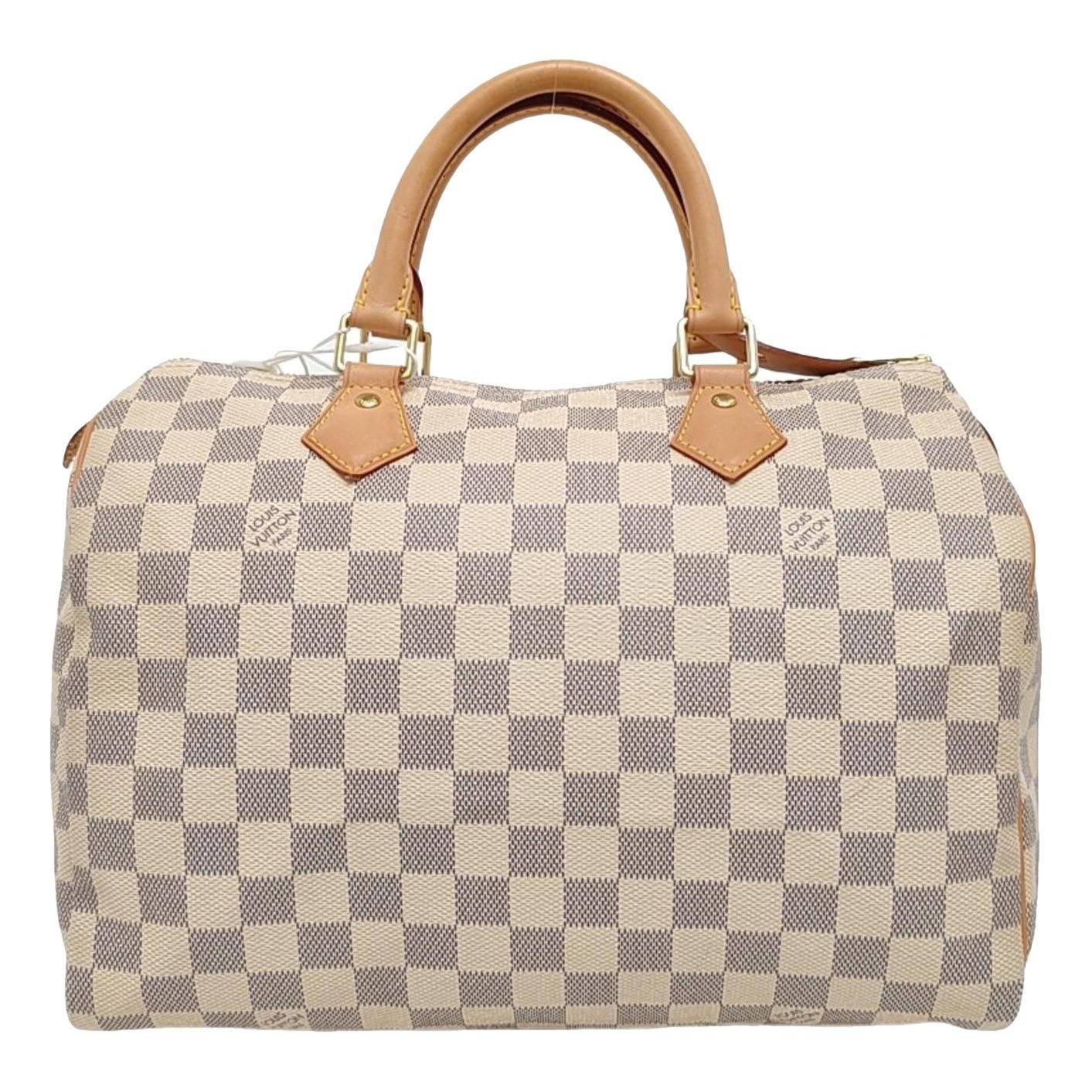 Nano Speedy / Mini HL leather handbag