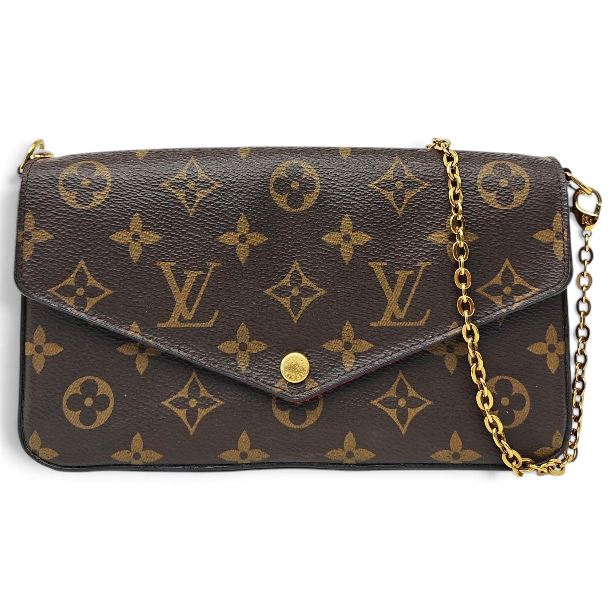 Félicie leather crossbody bag
