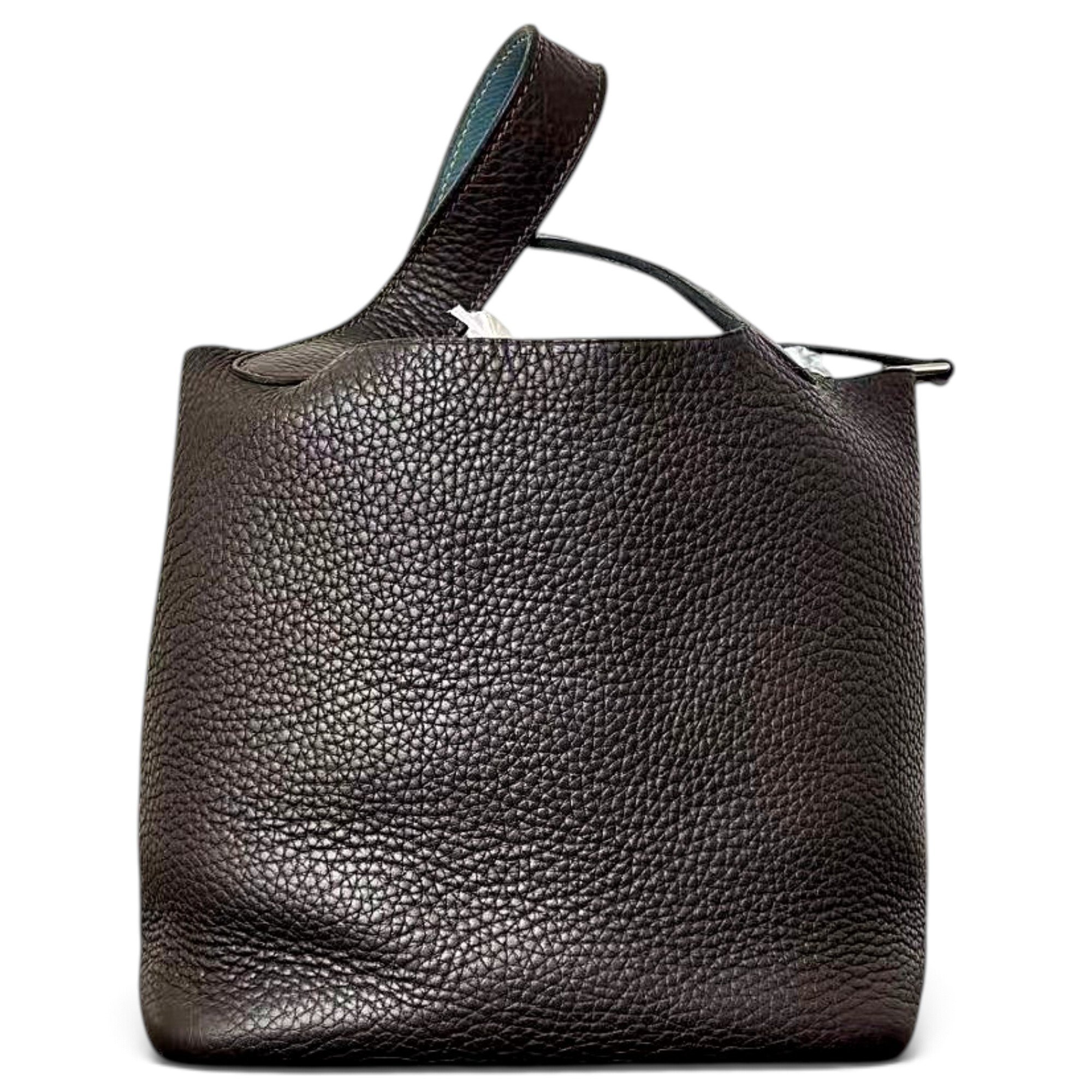 Picotin leather handbag