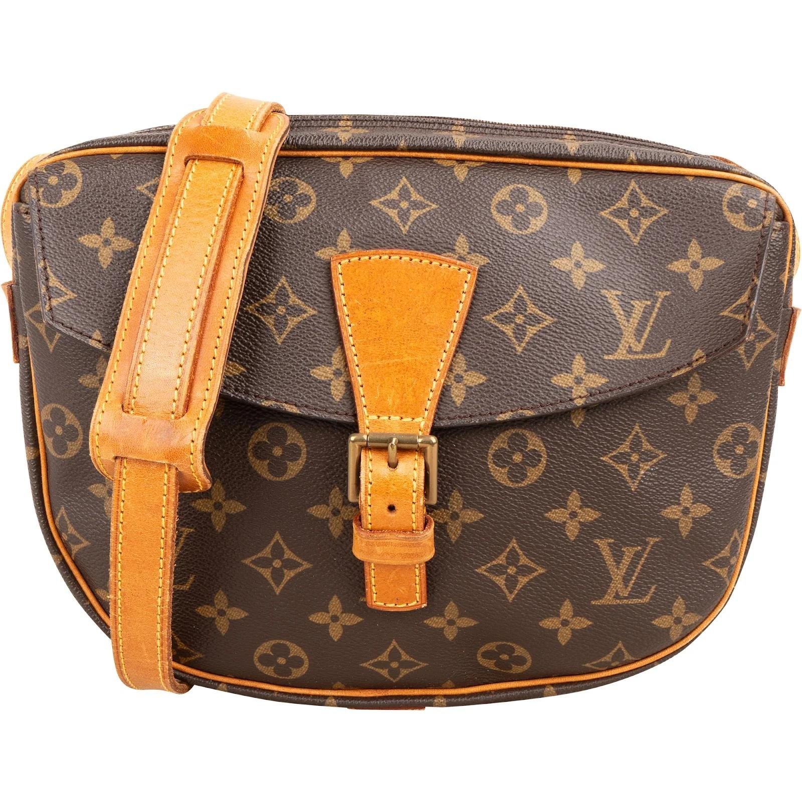 Jeune fille leather crossbody bag