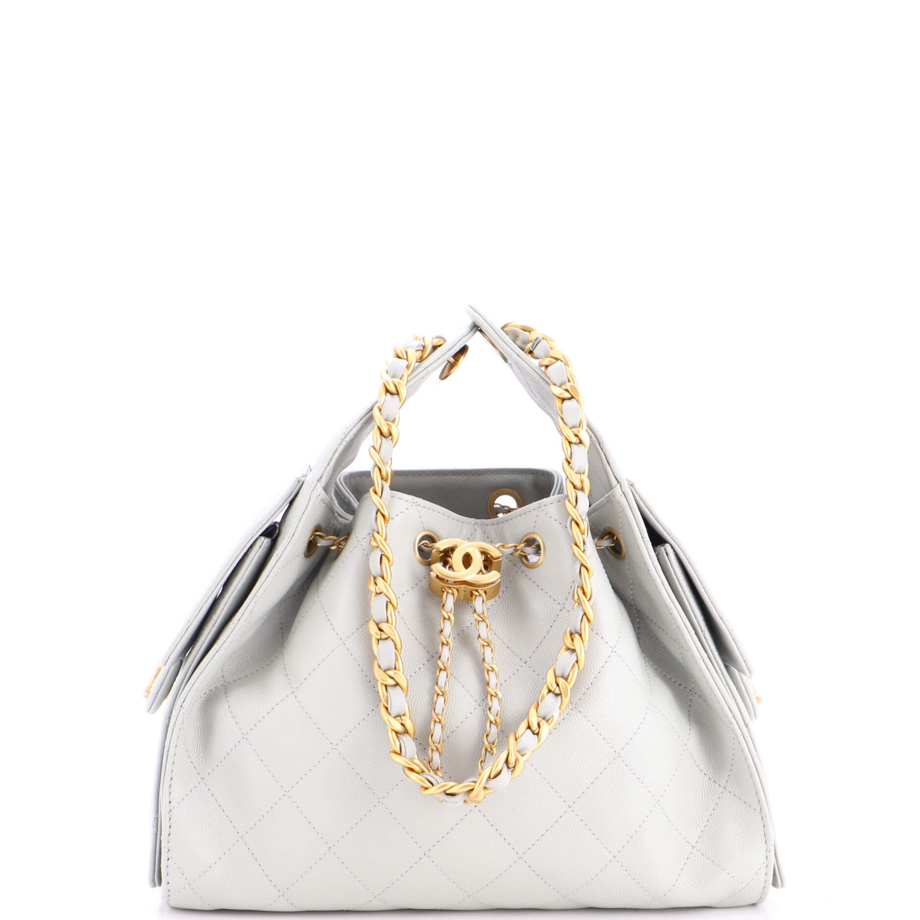 25 Hobo Bag Quilted Caviar Small