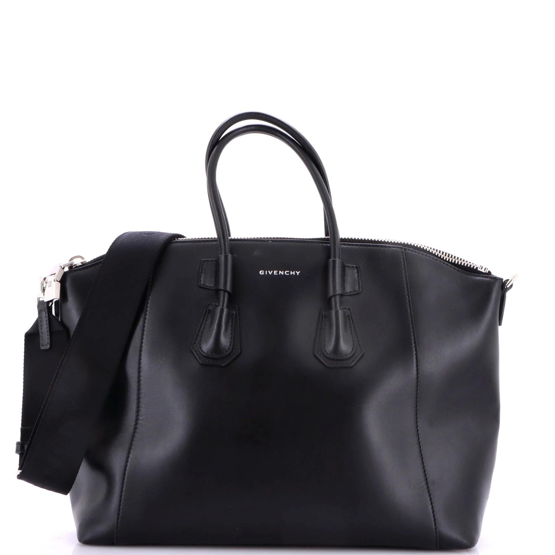 Leather crossbody bag