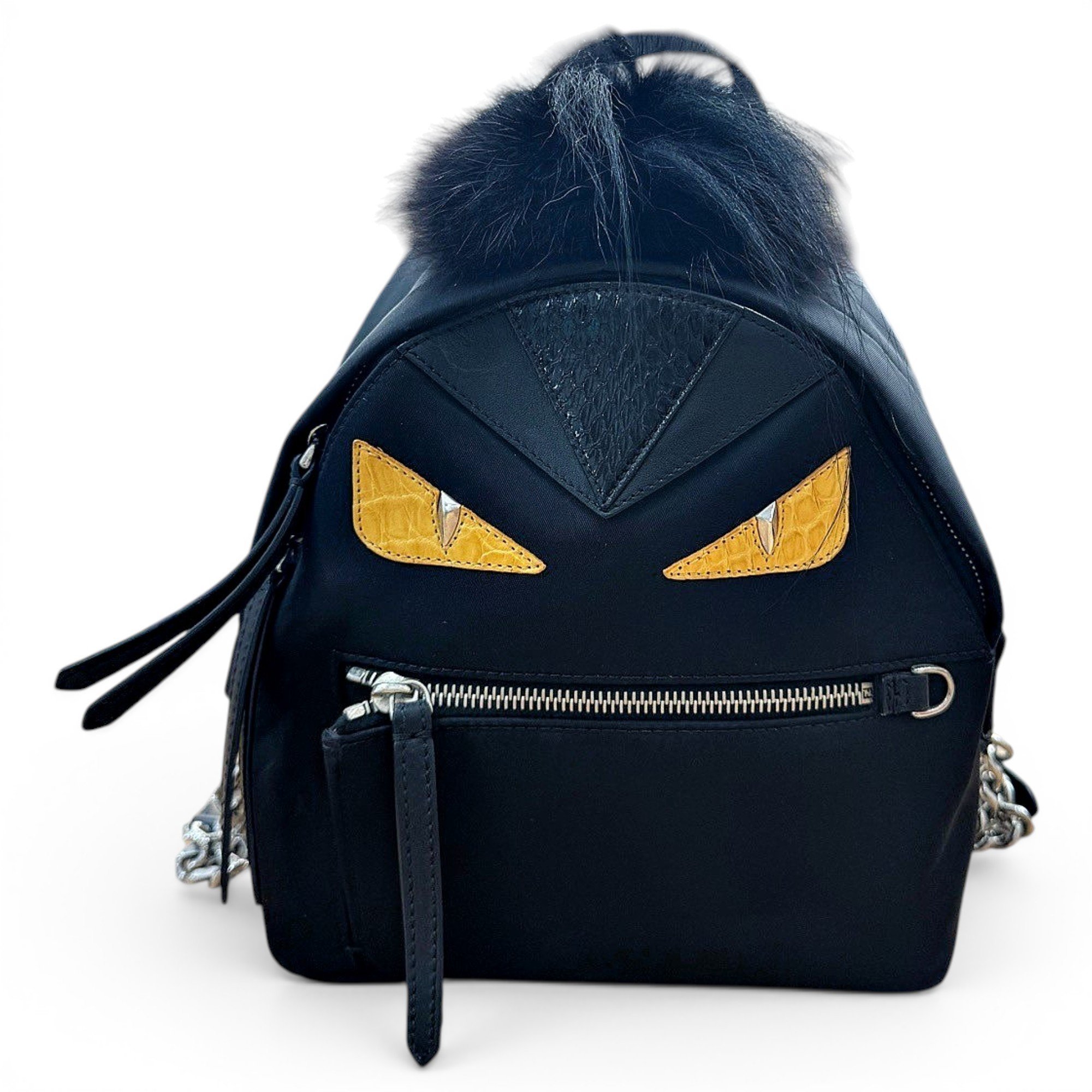 Leather backpack
