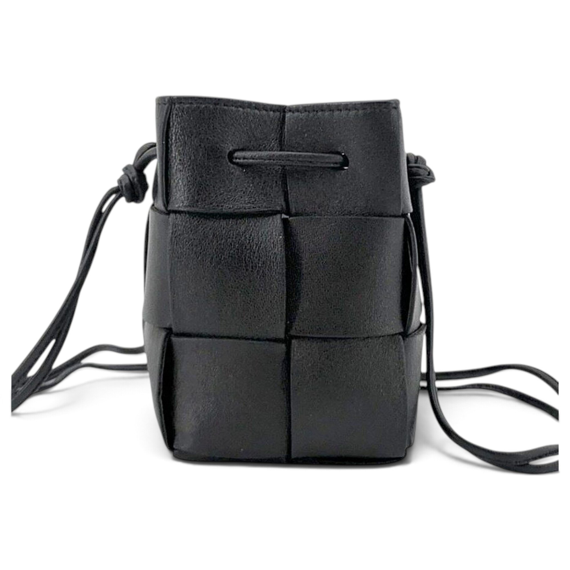 Cassette leather crossbody bag