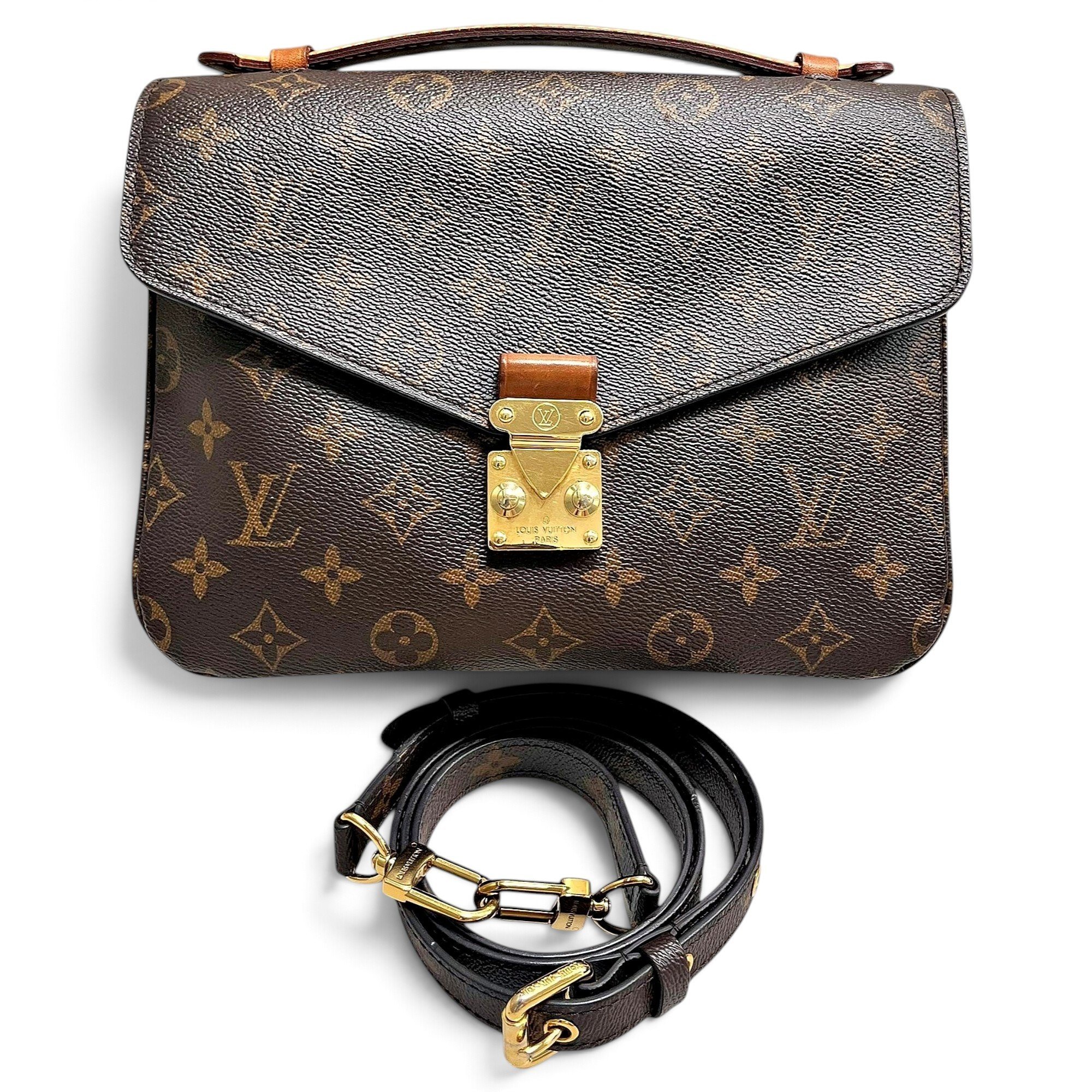 Metis leather handbag
