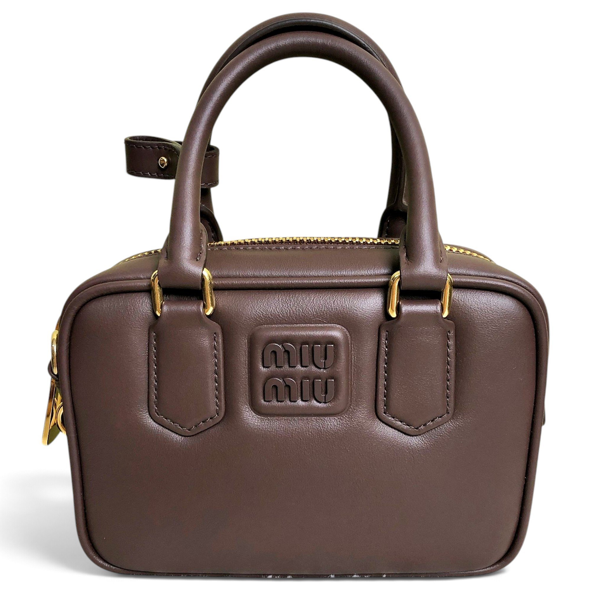 Arcadie leather handbag