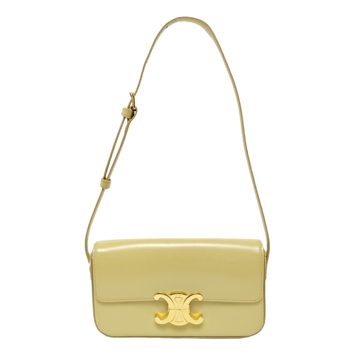 Triomphe leather handbag
