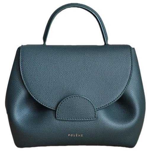 Numéro un nano leather crossbody bag