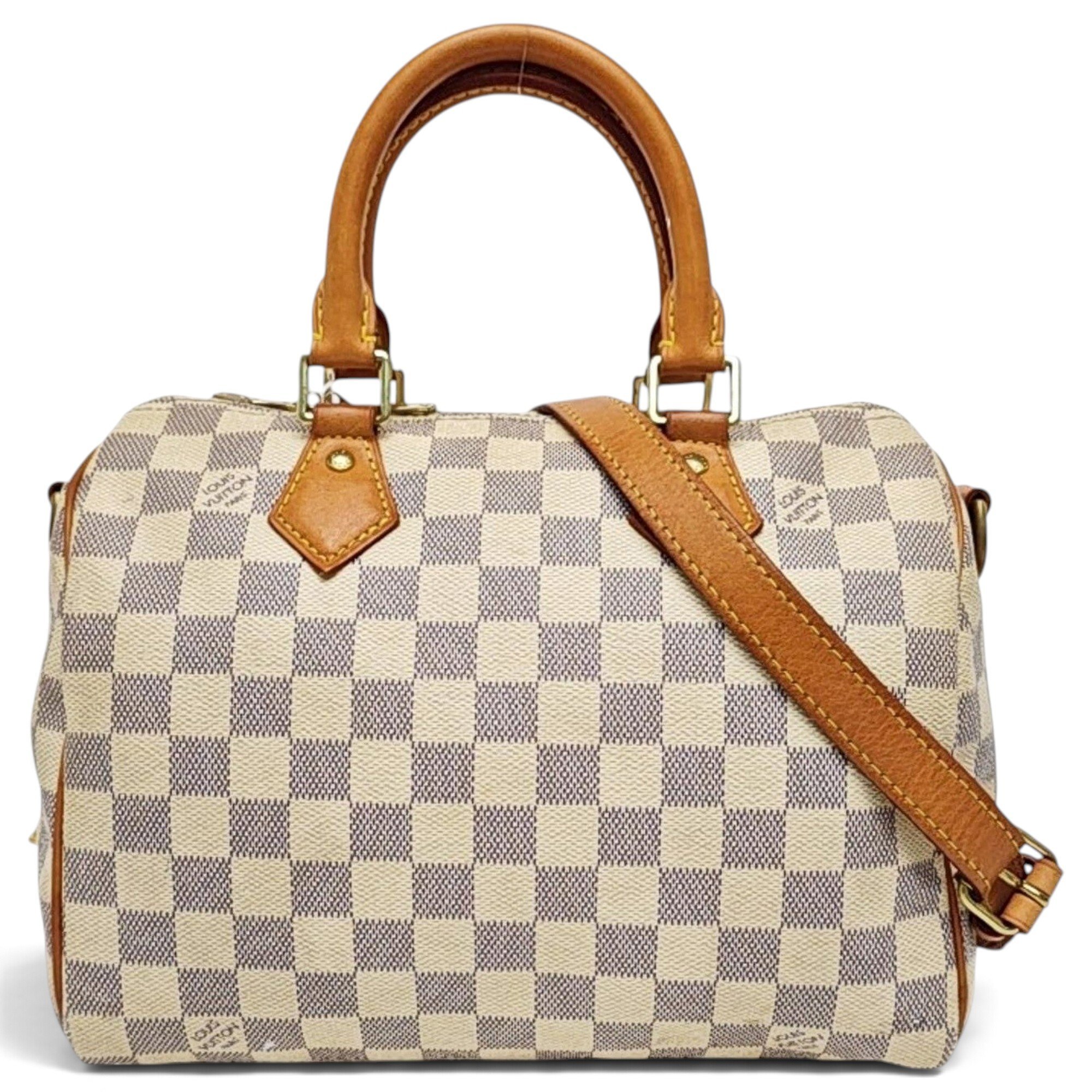 Nano Speedy / Mini HL leather handbag