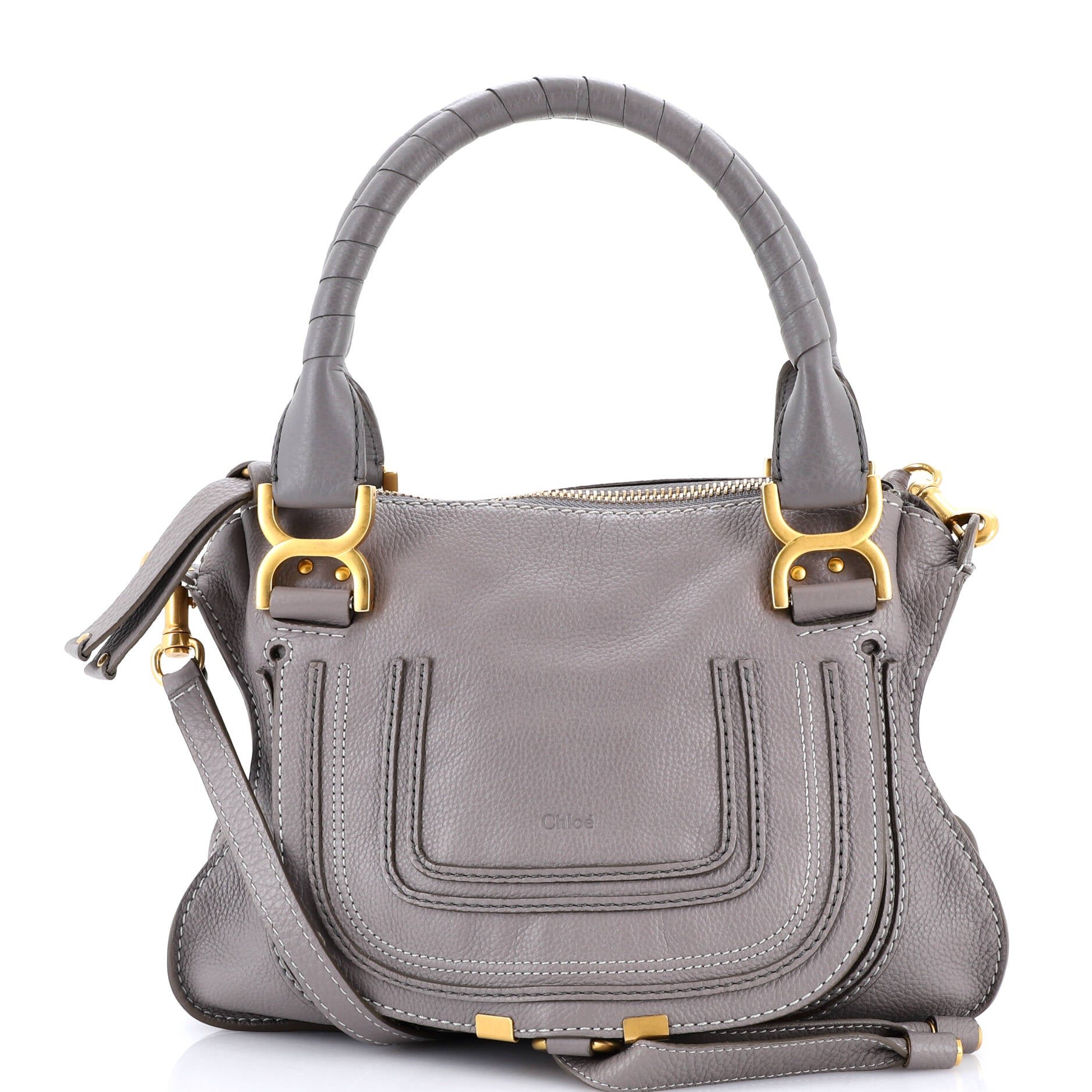 Chloe Marcie Satchel Leather Medium