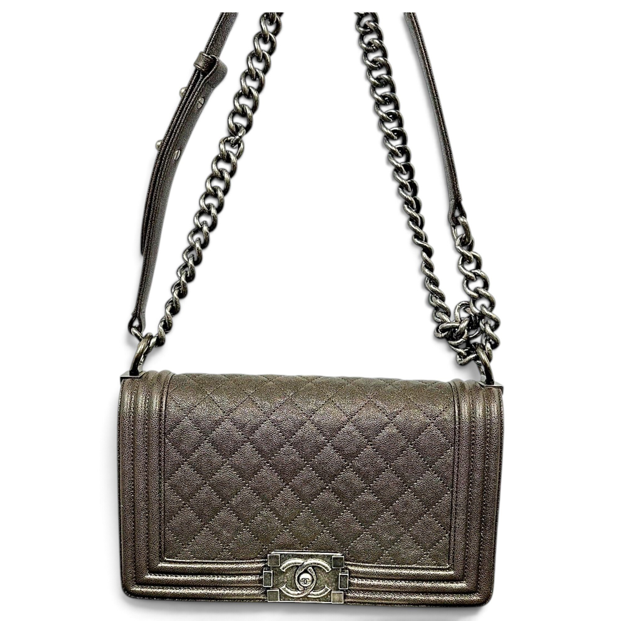 Boy leather handbag