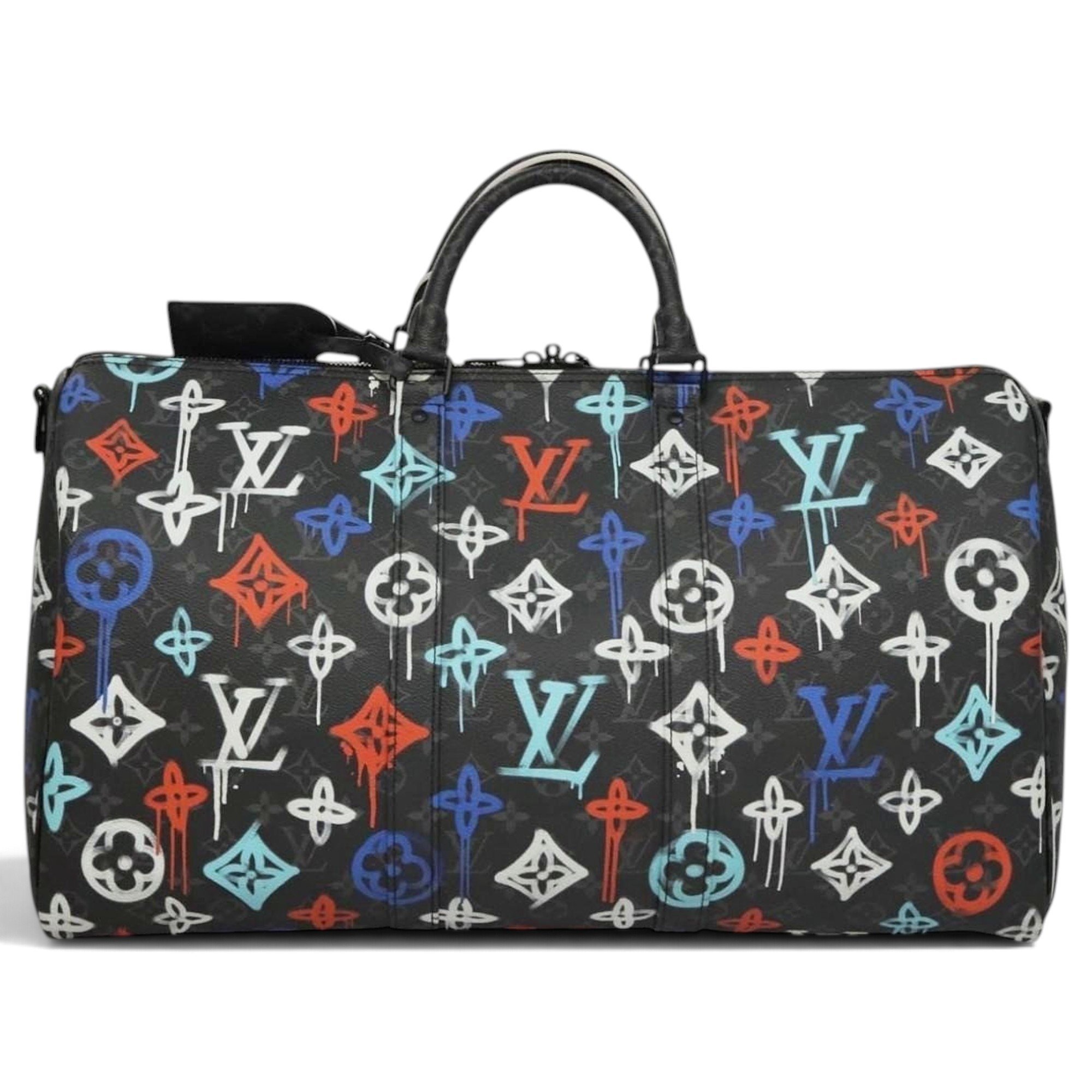 Leather bowling bag