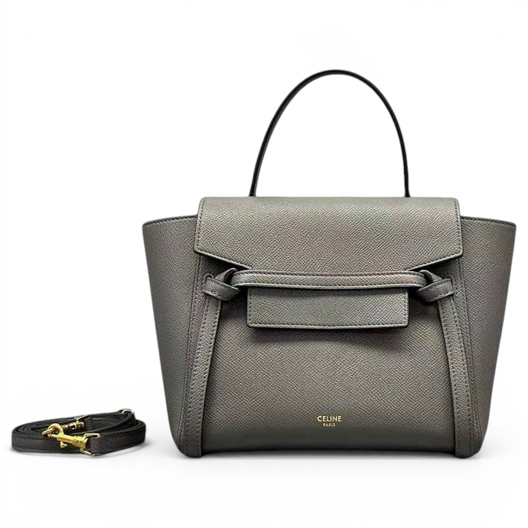 Belt leather bag