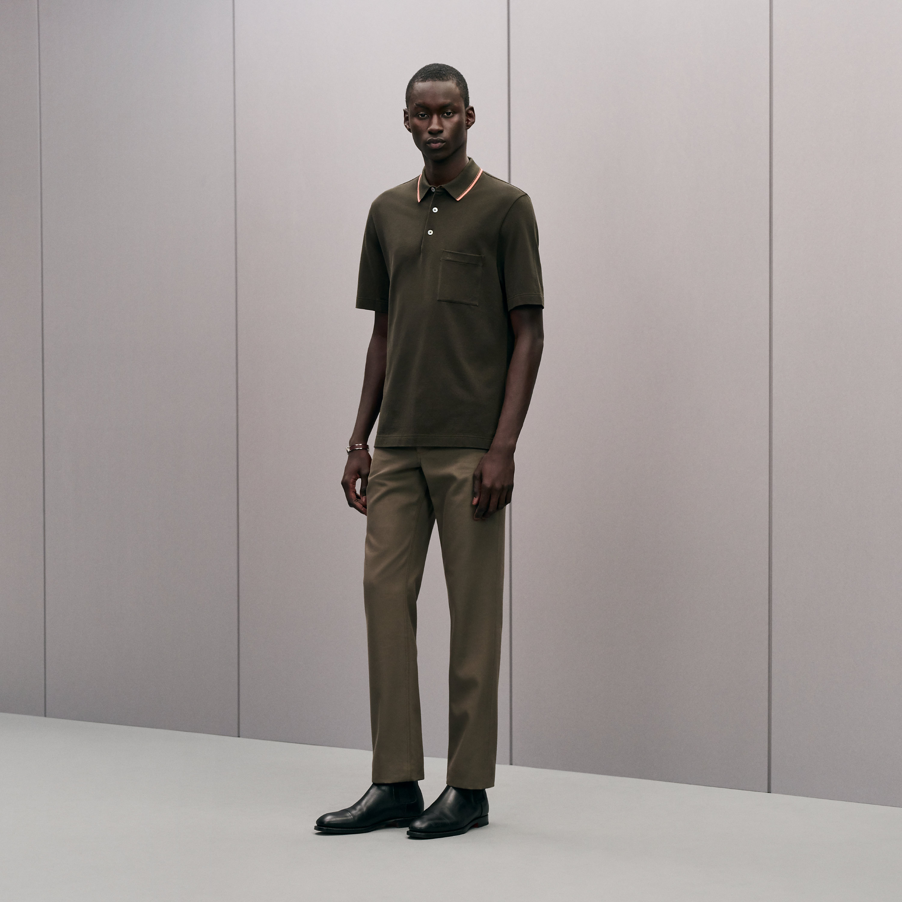 "Piqures Sellier" polo shirt