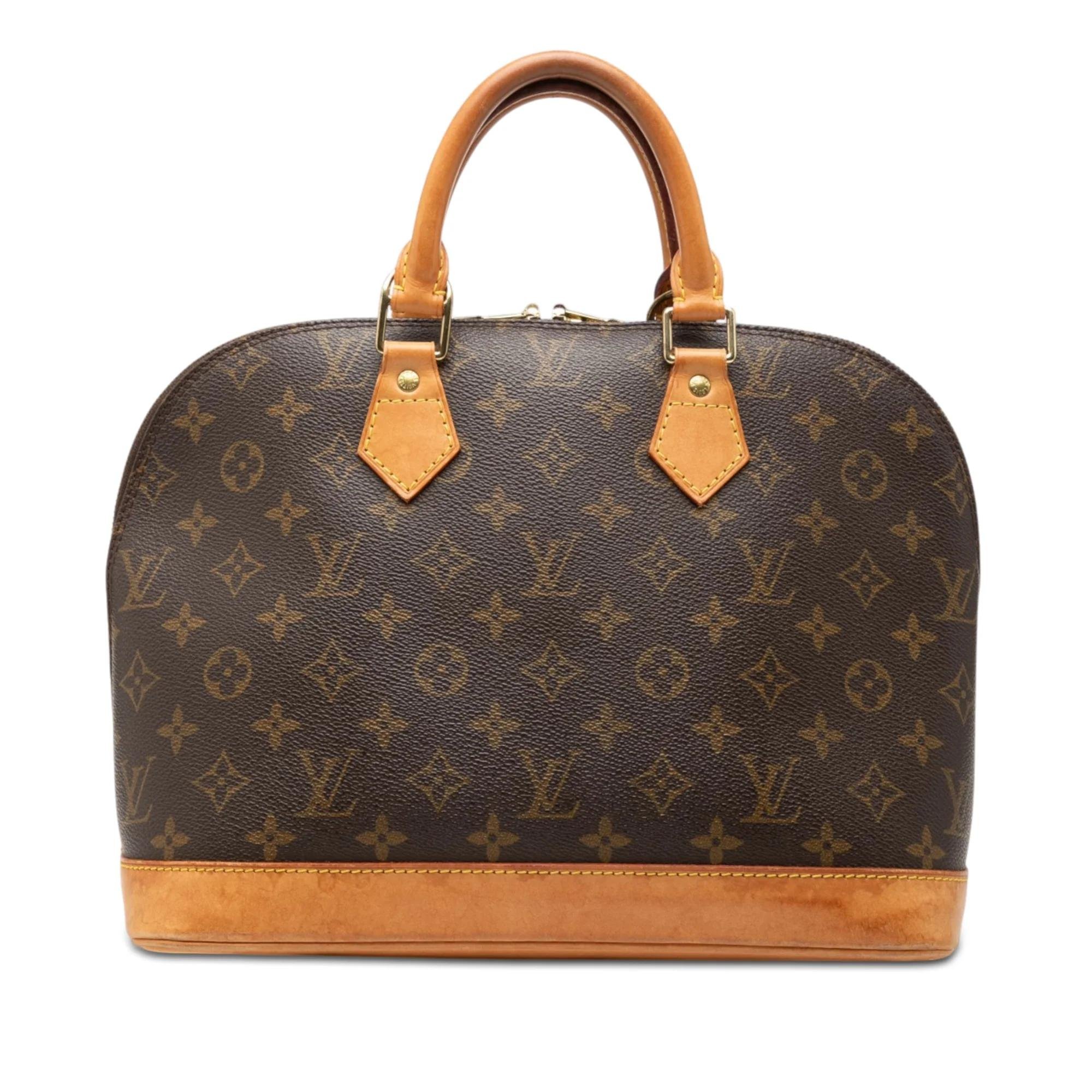 Alma leather handbag