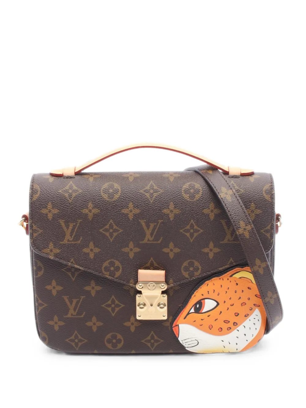 2021 MM Pochette Monogram Tiger Head Metis handbag
