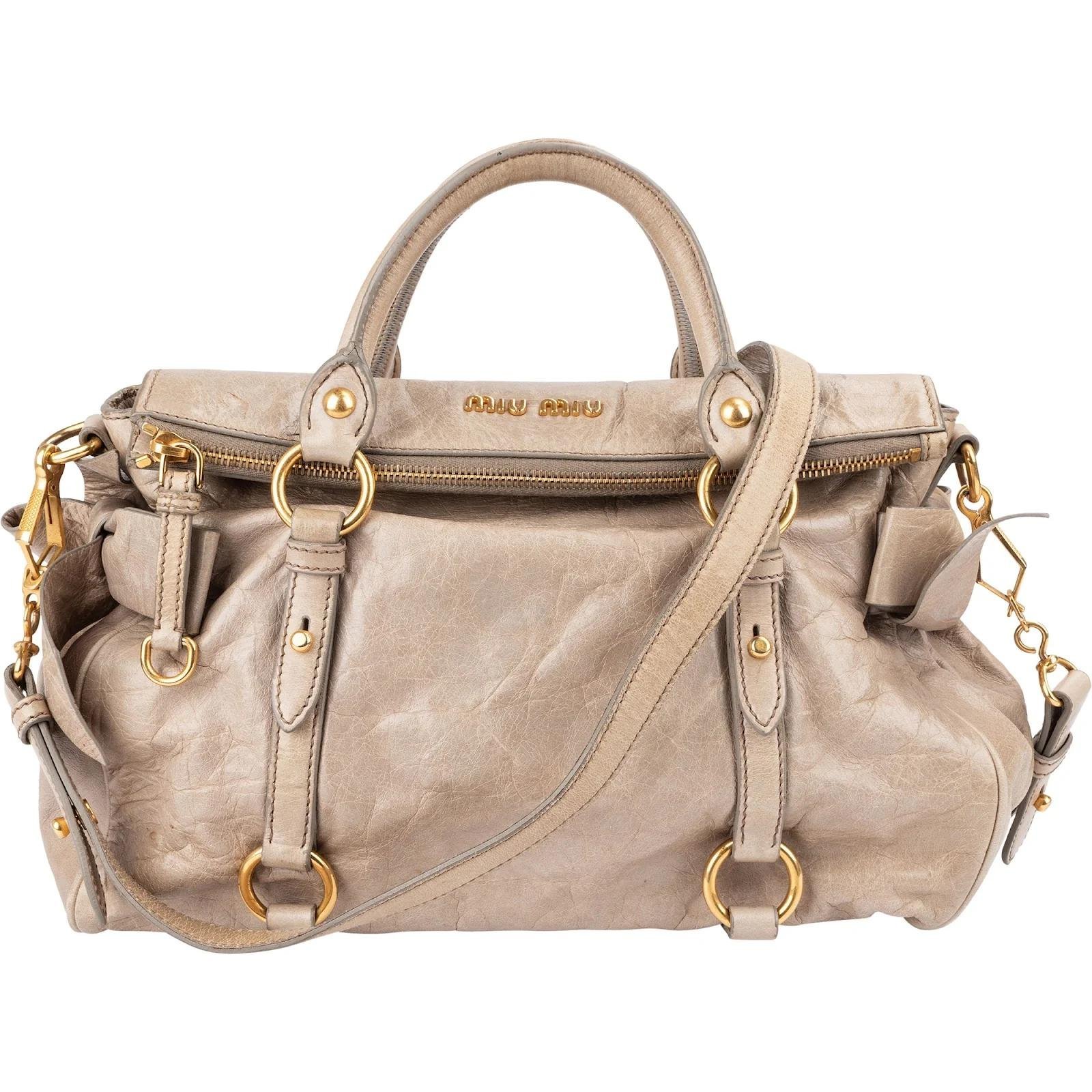Vitello leather handbag