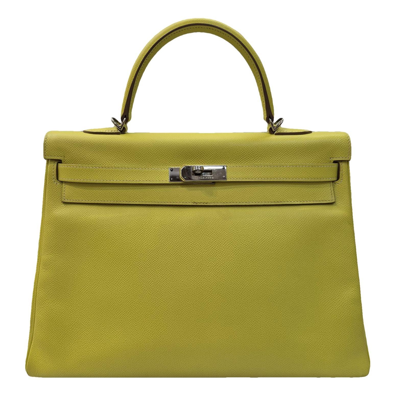 Kelly 35 leather handbag