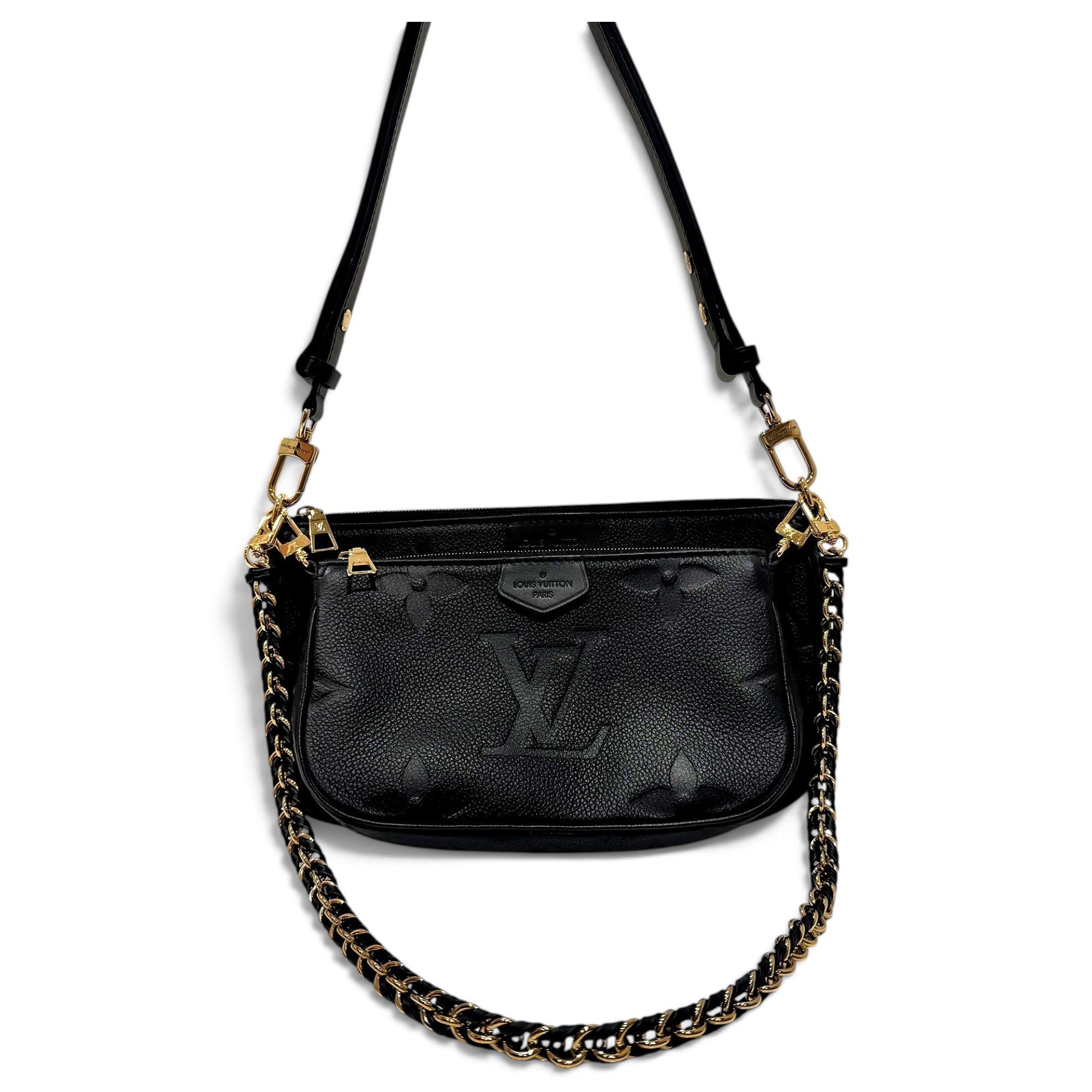 Multi Pochette Accessoires leather handbag