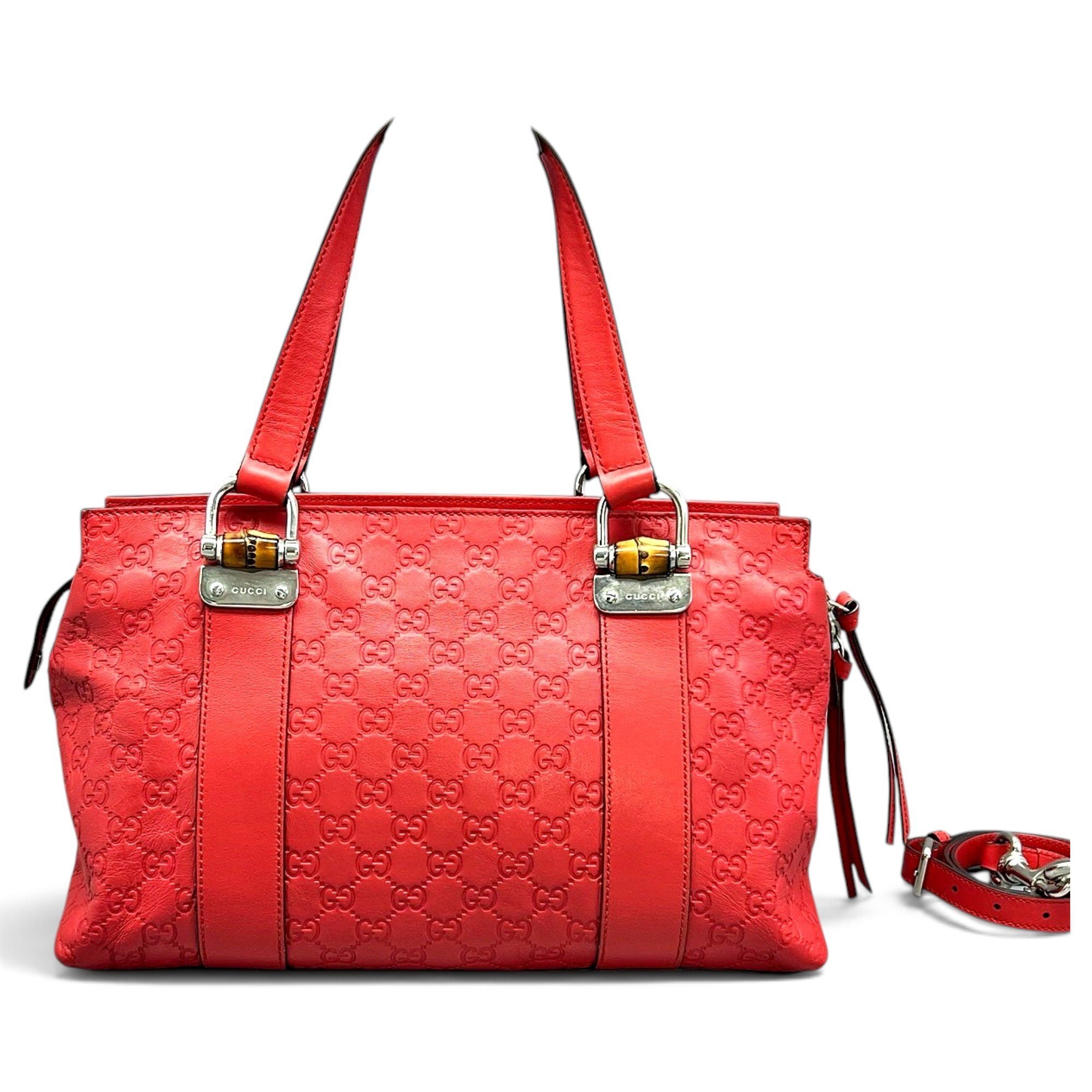 Leather handbag