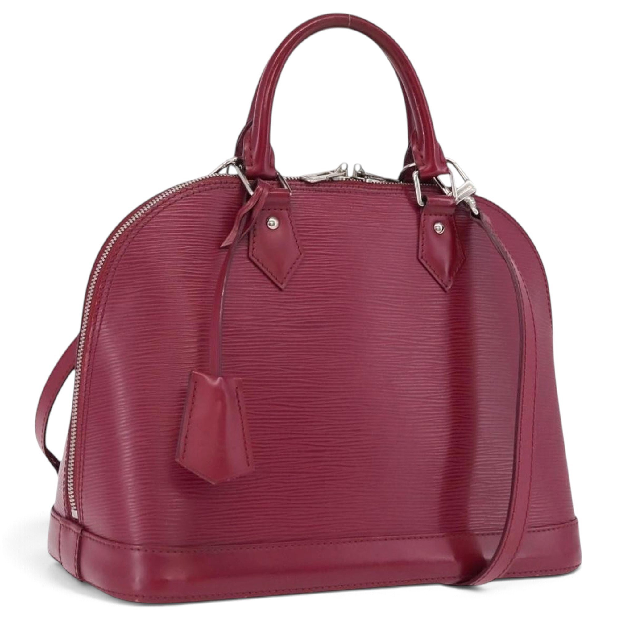 Alma leather handbag
