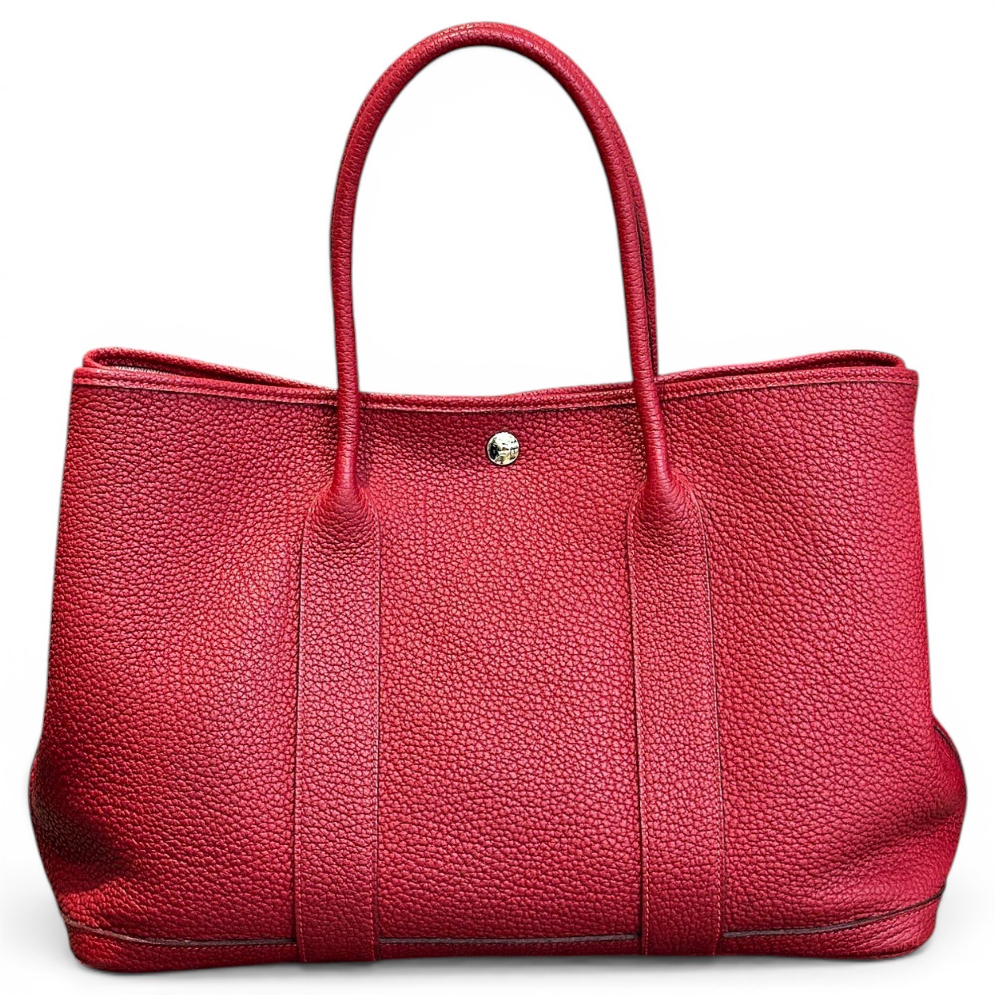 Garden Party leather handbag