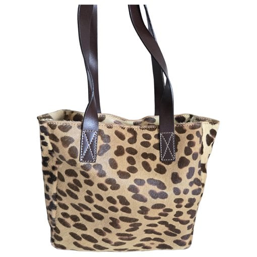 Pony-style calfskin tote