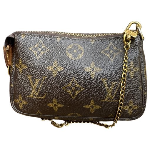 Pochette Accessoire leather handbag