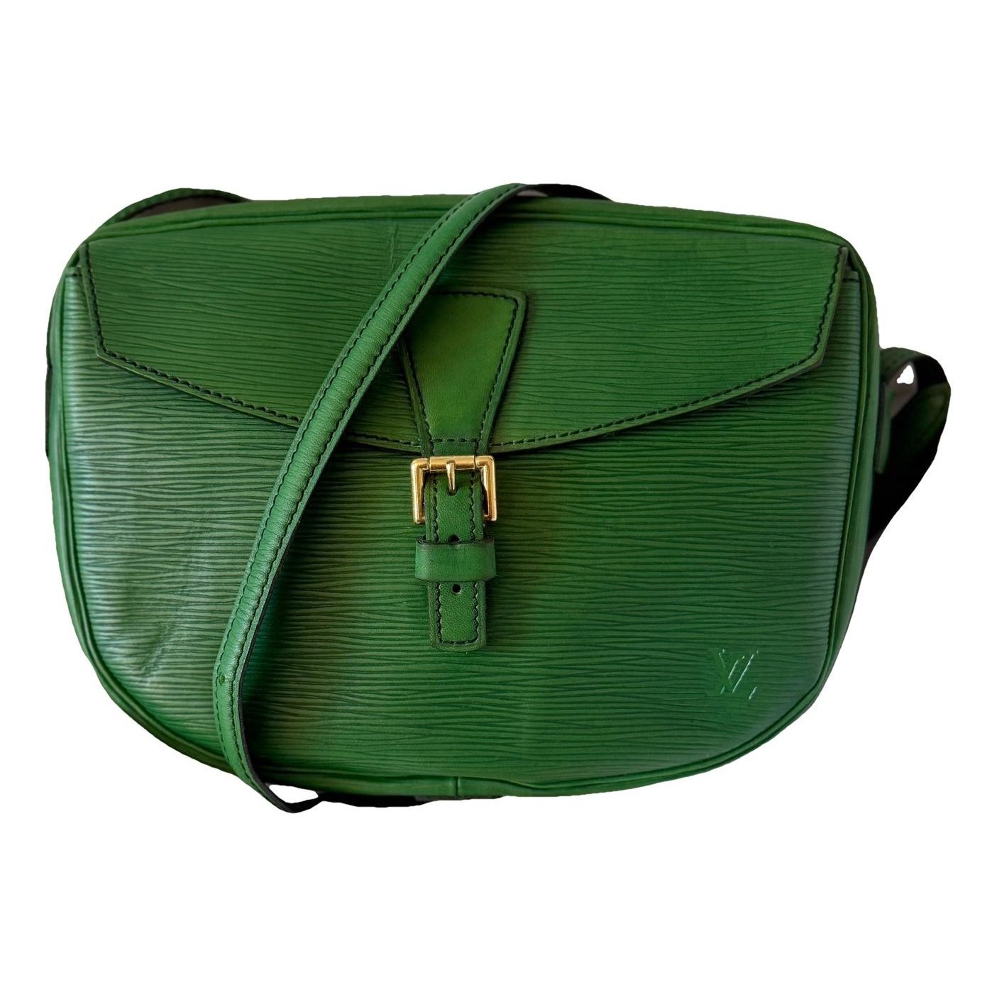 Jeune fille leather crossbody bag