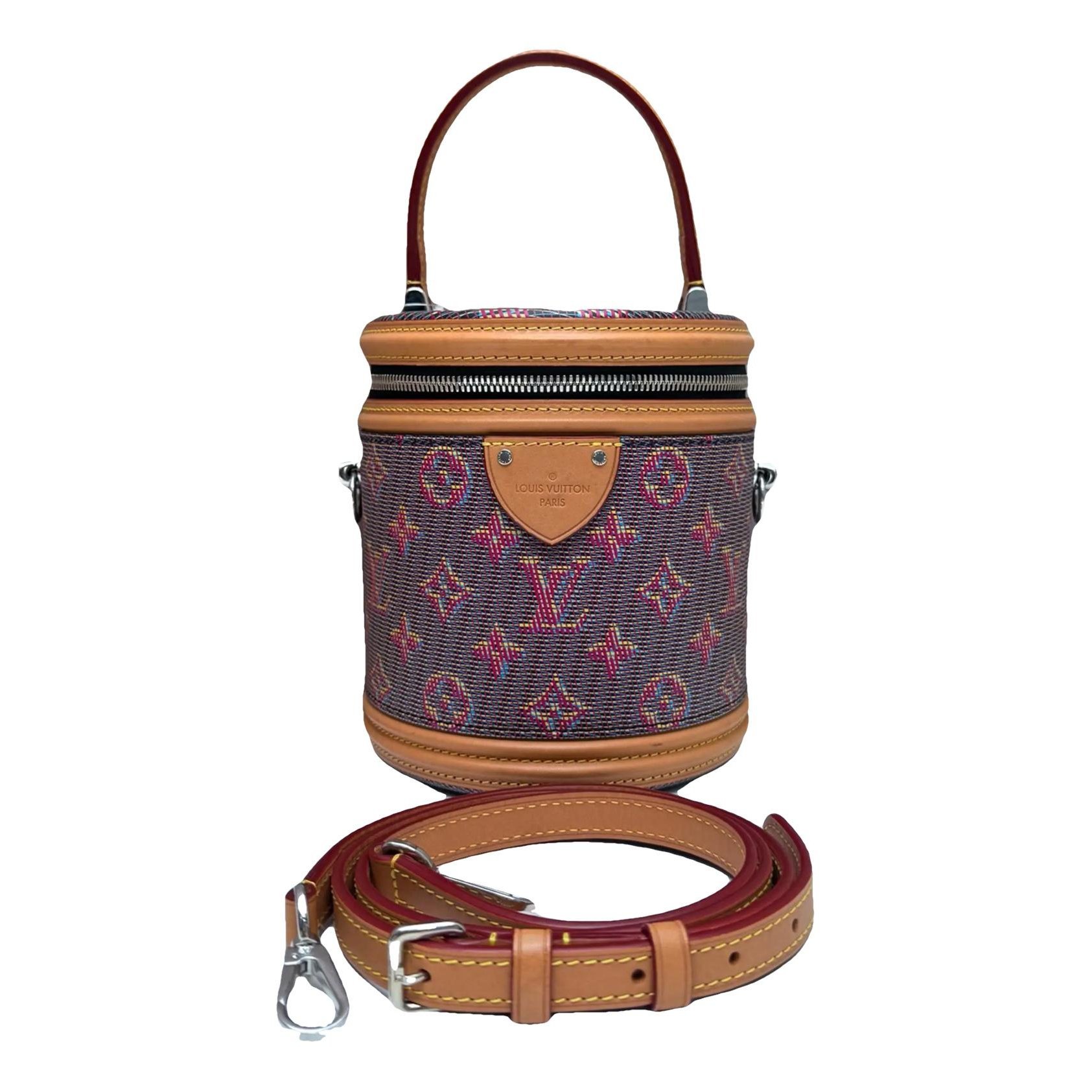 Cannes vinyl crossbody bag