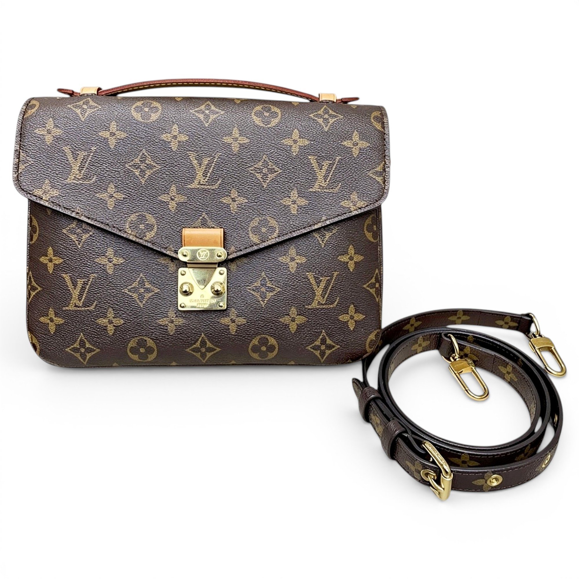 Metis leather handbag