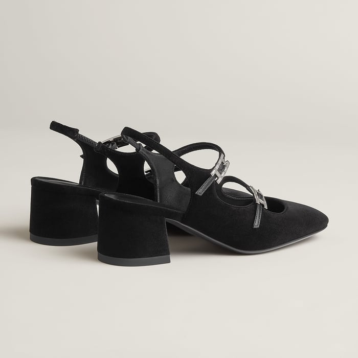 Noir Jackie 50 Pump