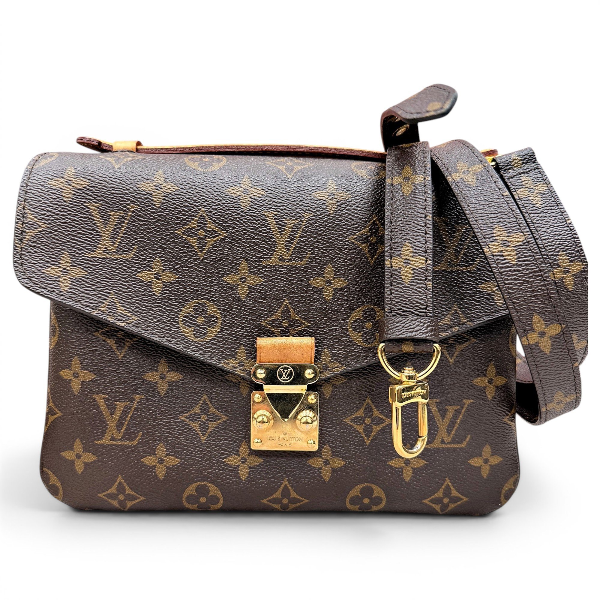 Metis leather handbag