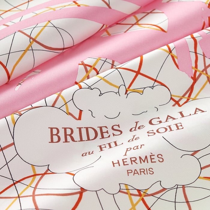 Brides De Gala Au Fil De Soie Scarf 90