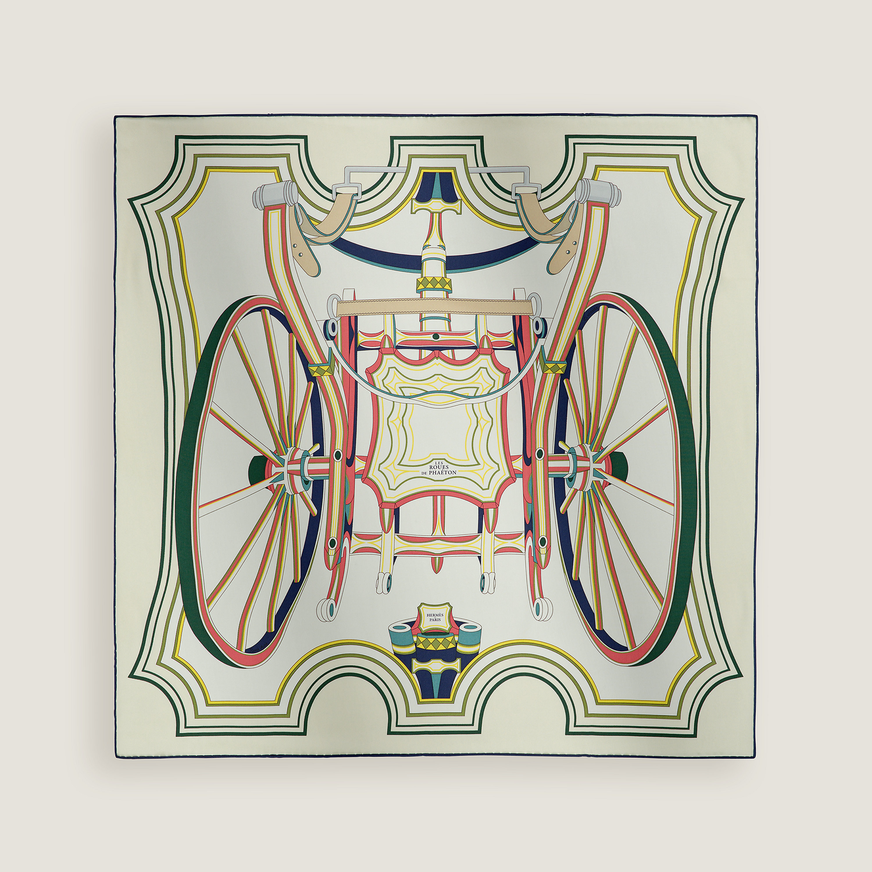 Les Roues de Phaeton scarf 70